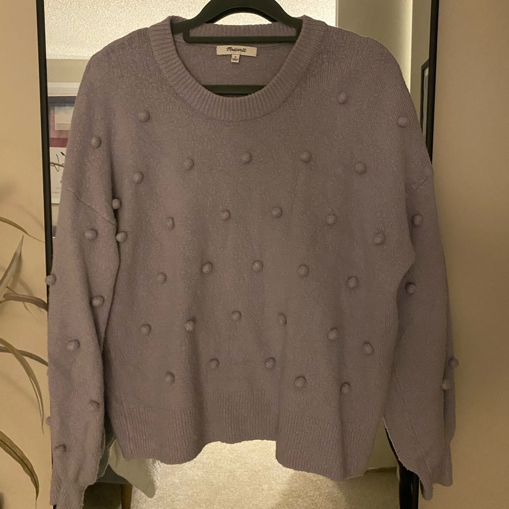 Light purple madewell sweater